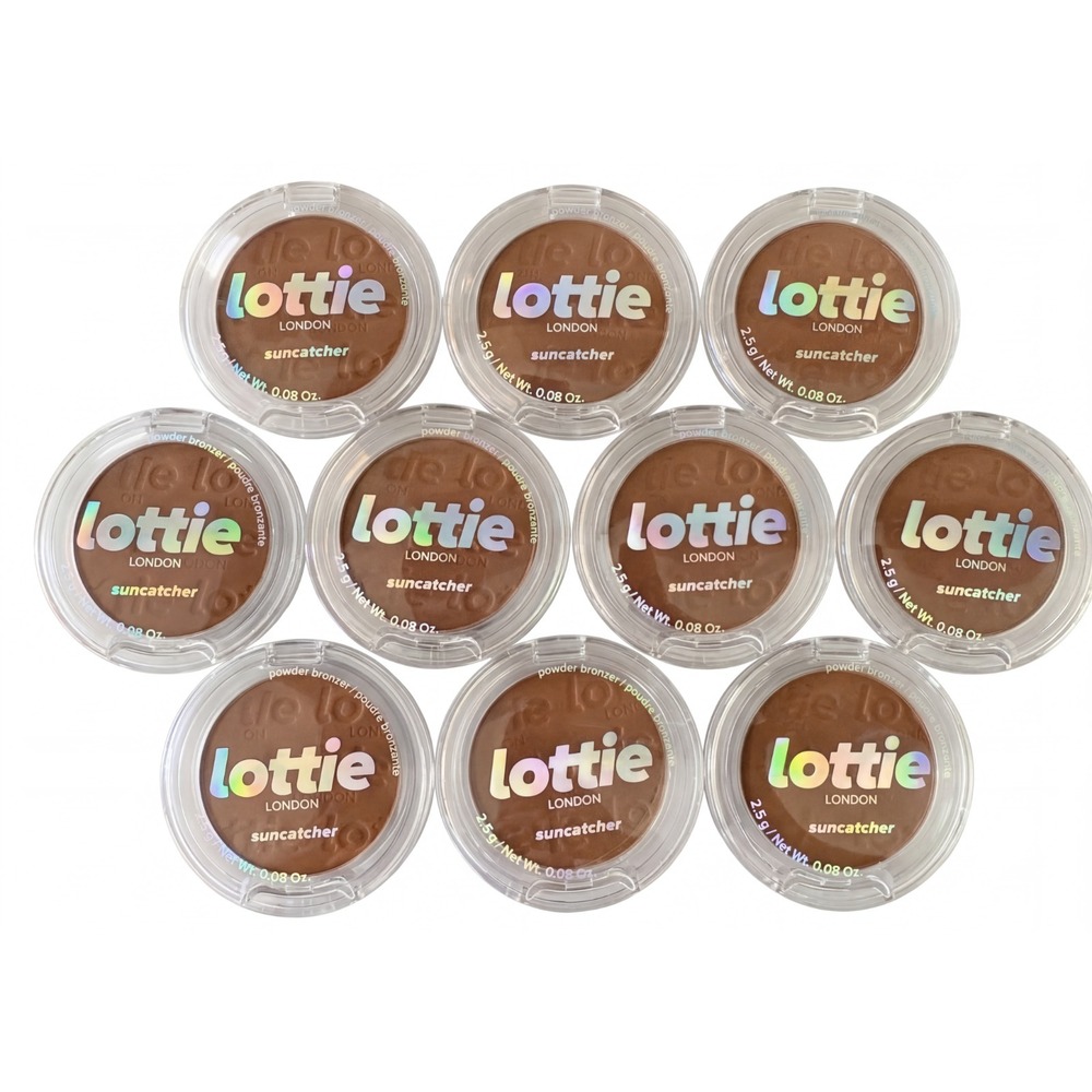 10x Lottie London Powder Bronzer, Shade: Suncatcher - NEW - Travel Size - 2.5g